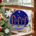 2 x Starry Night Ornament  Christmas Ornament, Christmas Decoration, & Perfect Holiday Decor | Gift Exchange, Gift Idea