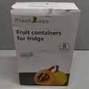 Freshmage Fruit Storage Containers for Fridge with Removable Colander, Airtight Food Storage Container, Dishwasher Safe Produce Saver for Refrigerator, Keep Berry Fruit Fresh Longer 8 pcs Small Clear