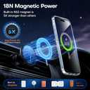 TAURI for iPhone 15 Plus Case Clear, Compatible with Magsafe, with Screen Protector, Military Grade Drop Protection Shockproof Case for iPhone 15 Plus 6.7 Inch