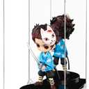 Acrylic Display Case Clear Action Figure Display Case with Mirrored Back, Dustproof Protection Display Box Alternative Glass Case for Collectibles Figures Models Doll Toys (6x6x10 inch; 15x15x25 cm)