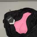 Women's 4D Padded Bike Shorts 5"/7" Riding Underwear Cycling Bicycle Road Biking Cycle Shorts for Women Zipper Pockets (X-Large, Black)