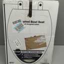 KOHLER Stonewood Quiet-Close, Round Toilet Seat Soft Close, Durable Wood, Easy Installation, Universal Fit, Home Essentials, White Finish, K-20467-0