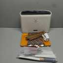 Smart Cutting Board and Knife Set, Self Cleaning Cutting Board and Knife Set with 4 Stainless Steel Knives,3 Color Coded Cutting Boards,10 Pairs of Chopsticks and 1 Pair of Scissors