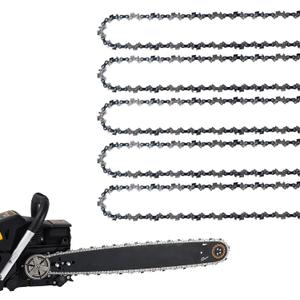 5 Pack 20 Inch Chainsaw Chain 76 Drive Links .58" Gauge, .325" Pitch Replacement Chains Compatible with Blue Max 53543, 52209, 8901, 8902 Supmix 62cc, WEMARS 6220G, NEOTEC NCS620 and More