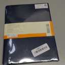 Moleskine Classic Notebook, Soft Cover, XL (7.5" x 9.5") Ruled/Lined, Sapphire Blue, 192 Pages