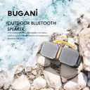 BUGANI M83 Speaker IPX6 Waterproof Portable Large Wireless Speaker, Bluetooth 5.2, Wireless Two Pairing,24H Playtime, Suitable for Family Gatherings and Outdoor
