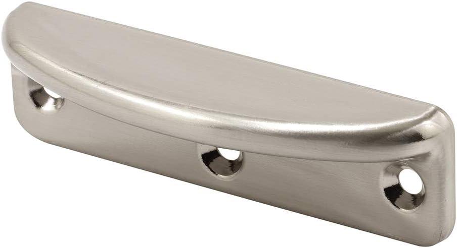 Prime-Line F 2882 Deluxe Sash Lift, 3-3/16 In., Wrought Steel, Satin Nickel, Decorator (2 Pack)