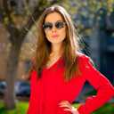 FEISEDY Vintage Polarized Aviator Sunglasses Men Women Classic American Gradient Lens UV400 Protection B0273