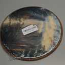 BCUANGD Winter Round Wall Art Decor - Vintage Winter Landspace Wall Art Canvas Frame Artwork Prints, Rustic Xmas Holiday Cottage Round Wall Hanging Decorations for Home Farmhouse Bedroom, 10"x10" (Winter Christmas-15)