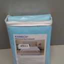 KANECH Washable Incontinence Bed Pads with Straps - Queen Size 60" x 80" - Heavy Absorbency Waterproof Mattress Protector Pad , Reusable Underpads for Adults, Elderly