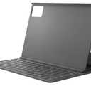 Lenovo Folio Keyboard for Idea Tab, Protective Tablet Keyboard Case with Built in Stand & Pen Holder, Pogo Pin Connection, PU Leather Cover, Luna Grey