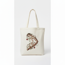 Christian Canvas Tote Bag Reusable Grocery Bag for Work Beach Travel, Women Cotton Cloth Totes Gift for Mom