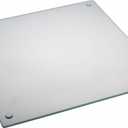 Clear Glass Cutting Board - Non-Slip, Shatter-Resistant, Durable, Stain-Resistant, and Dishwasher Safe - 12 x 15.75 inches
