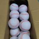 Magicorange Baseball,Foam Baseballs Training Baseballs Unmarked Practice Baseball for Hitting, Soft Toss, Batting, Fielding, Pitching