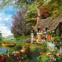 Ravensburger Country Cottage Jigsaw Puzzle - 1500 Pieces | Expertly Crafted in Germany | Unique, Interlocking Fit | Vibrant, Glare-Free Imagery | Perfect for Adults and Kids Alike