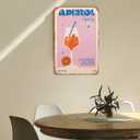 2 x Aperol Spritz Metal Sign - Cocktail Wall Art for Home Bar Decor, Vintage Aperol Spritz Gift, Bar Signs for Kitchen or Lounge, 8"x12" Wall Decoration
