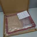 Linskip Non-Covered Center Console Cup Holder Trim Compatible with 2007-2013 Chevy Avalanche Silverado Suburban Tahoe & GMC Yukon/Sierra, Cup Holder Trim, Interior Accessories Red Carbon Fiber