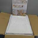 Clear Storage Bins with Lids,4 Tier Plastic Bins with Wheels,Stackable Storage Bin,Closet Organizers Box for Bedroom,Living Room,Toy,23 QT Folding Box with Magnetic door (White)