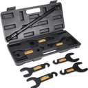 Pneumatic Fan Clutch Removal Tool Kit - 8pcs Clutch Fan Removal Tool Kit Compatible with Jeep, Ford, GM, Chrysler