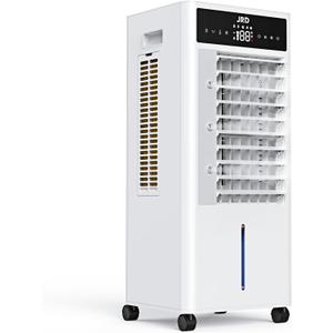 JRD Air Cooler with 4 Ice Pack, Timer Auto-off Cooling Fan for Home