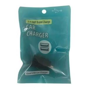 Kole Imports DA323-12 2.4 Amp Dual Port USB Car Charger - Pack of 3