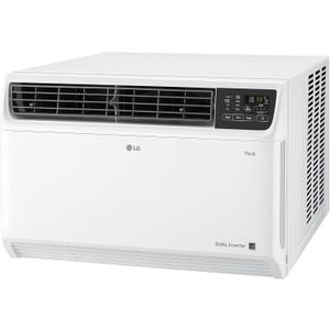 LG 18,000 BTU DUAL Inverter Smart Window Air Conditioner, 230V, Cools 1,000 Sq. Ft. for Bedroom, Living Room, Apartment, Ultra Quiet Operation, ENERGY STAR, with LG ThinQ, Amazon Alexa & Hey Google (Bright White)
