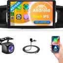 4G+64G Car Radio for Toyota Corolla ex 2007-2012, Rimoody Car Stereo Android Carplay Android Auto GPS Navigation 9 Inch Touch Screen Mirror Link WiFi DSP Bluetooth FM RDS SWC Backup Camera