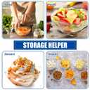 Tanlade 50 Pcs Clear Serving Bowls 8 oz Square Plastic Bowls Disposable Snack Salad Dishes Small Party Candy Bar Containers Taco Bar Serving Dishes for Buffet Chips Fruit