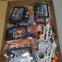 8 Pack Basketball Game Toys Tabletop Basketball Shooting Game Mini Desktop Basket Ball Gift Desk for Adults Office Relax Reduce Stress Prizes Party Favors Birthday Gift(Black)