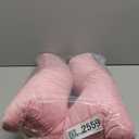 Car Pillow for Kids Travel Pillow with Adjustable Strap,Children Neck Pillow for Car Headrest to Support Head and Body Road Trip Essentials (Pink)