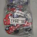 Magnetic 5 in 1 Transform Fire Robot Toy, Magnetic Transform Fire Truck & Rescue Vehicles Robotic Building Set for Kids,Birthday Gifts for Boys Ages 3 4 5 6 7(Blue)