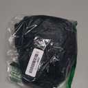 Gocolloa Women's Casual Scoop Collar Plus Size T Shirts Short Sleeve Loose Summer Tops Tee (2X, Black)