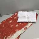 FZDHHY 4PCS Christmas Red Bathroom Decor Set Christmas Decorative Ball Shower Curtain Set Snow Bathroom Set Festivals Shower Curtains for Bathroom with Hooks 72x72 inch