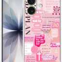 Christian Quotes Aesthetic Vintage Jesus Bible Verse Collage Pattern,Soft TPU Bumper Case for iPhone 17,#5