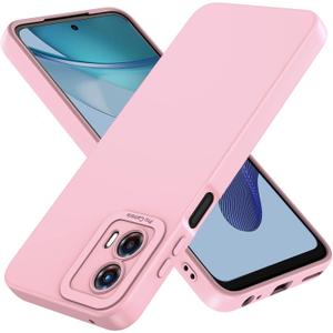 Compatible with Moto G 5G 2023/2024 Case: Liquid Silicon Protective Military,Grade Armor G 5G Case,Heavy Duty Protection Phone Cases for g 5G (Pink, Compatible with Moto g 5g 2024)