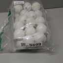 30ct Christmas Ball Ornaments, 2.36" Shatterproof Christmas Tree Decorations, Perfect Hanging Ball for Indoor/Outdoor Holiday Party Decor (White)