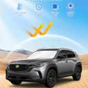 Canvcle Sunshades for Mazda CX-50 2023-2025 2026 CX50 Accessories Windshield Sun Shade Side Rear Window Shade Cover Sun Visor Shield Privacy Protection for Camping Keep Vehicle Cool Black 8PCS