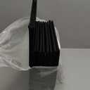 DECOMOMO Storage Baskets for Shelves - Large 15"x11"x10" Foldable Fabric Storage Bins, Baskets for Organizing with Labels (Black, 4pcs)