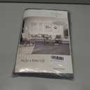 DONREN Balloon Shades Blackout Tie Up Curtain Valance - Adjustable Thermal Insulated Kitchen Window Curtain (Medium Grey 34 W x 63 inches Long,1 Panel)