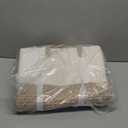 Large Woven Laundry Basket Hamper, 60L Cotton Rope Storage Bin for Blankets,Toys and Clothes,Decorative Tall Nursery Hamper for Living Room, Baby Nursery, Bathroom and Bedroom, Brown