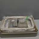 Storage Trolley Rolling Cart Utility Cart 3 Tier Rolling Cart with Wheels Metal Utility Cart Storage Organizer Trolley Cart for Kitchen Bath(Beige-One Size)