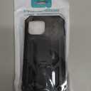 FNTCASE for iPhone 15 Phone Case: for iPhone 13 & 14 & 16e Case Military Grade Shockproof Protection Hard Phonecase - Dual Layer Matte Textured Drop Proof Rugged Protective Cover - 6.1 Inch Black