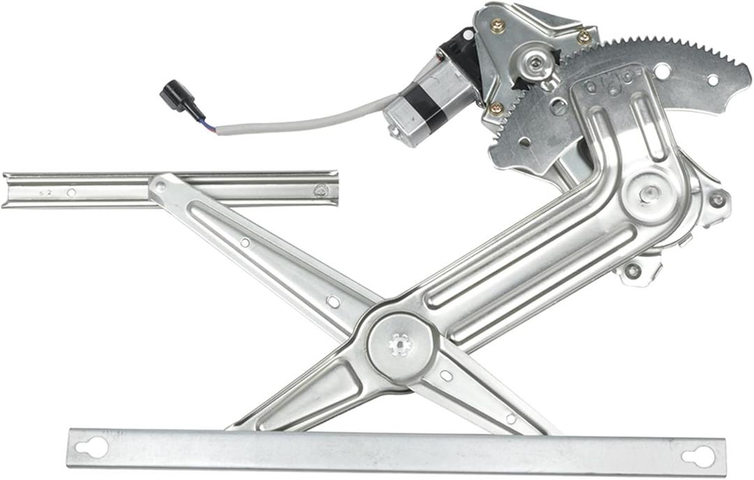 Power Window Regulator Rear Left Driver Side with Motor fits for 2002-2008 for Dodge for Ram 1500 Truck Quad Cab 2003-2009 for Dodge for Ram 2500 Truck Quad Cab 55276103AC 748-560