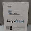 Angol Shiold Slow Close Wood Toilet Seat（Bone, Round 16.5''）