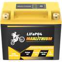 Maxlithium 12V 8Ah 480A Lithium Motorcycle Battery, Smart BMS LiFePO4 Powersport Battery Replaces YTX12-BS, YTX14-BS, YTX16-BS, YTX20L-BS, Compatible with ATV, UTV, Snowmobile, Motorboat, Lawn Mower