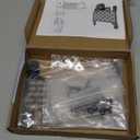 Front License Plate Bracket Compatible with Rivian R1T/R1S 2025 2024 2023 2022, License Plate Holder License Plate Frame Mounting Accessories for Rivian Tow Hook