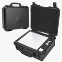 Starlink Mini Waterproof Hard Case-Travel Portable Storage Case fits Starlink Mini Dish Kit Perfectly Protection for Kickstand,Pipe Adapter,Cables,Power Supply&More,Durable Foam-Dual Layer Shock