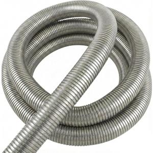 2 Inch ID Exhaust Flex Pipe, 72 Inch T304 Stainless Universal Tube