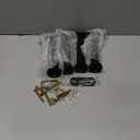 Under Bed Metal Support Legs, Adjustable Height Bed Frame Support Leg, Bed Slat Support Leg for Heavy Duty/Wooden/King/Queen Bed Frame (7"-12.6" (4pcs))