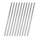 16 inches Long 4mm x 405mm 304 Stainless Steel Solid Round Rod for Metric Metal Solid Shaft Rods for DIY Craft - CNC -10pcs